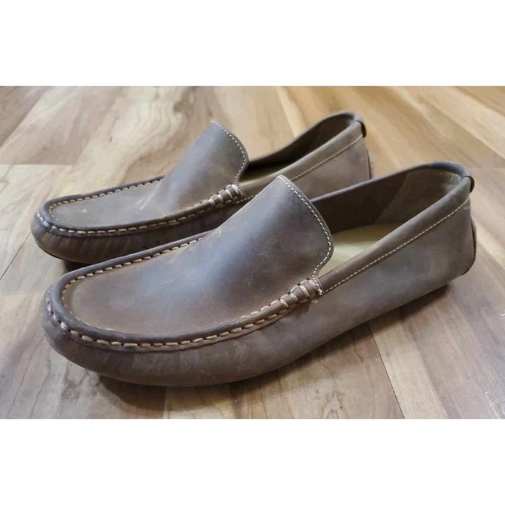 Cole Haan Somerset Men's Loafers Venetian Driver C11401 Brown Leather Size 10M